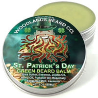 St. Patrick's Day Green Beard Balm - Luck of the Irish for Your Beard