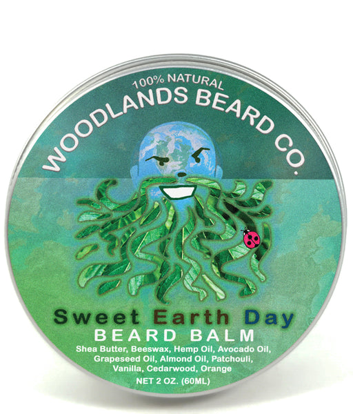 Sweet Earth Day Beard Balm - Sculpt and Nourish Your Beard with Nature's Touch