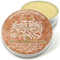 Gingerbread Man Beard Balm - A Sweet Holiday Cookie Scent