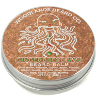 Gingerbread Man Beard Balm - A Sweet Holiday Cookie Scent