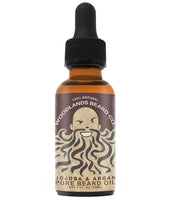 Jojoba & Argan Pure Beard Oil Conditioner - Unscented, Undiluted, Natural and Organic