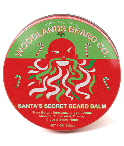 Santa's Secret Beard Balm – Peppermint Candy Cane Scent