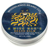 A Wise Man’s Beard Balm – Timeless Aroma of Frankincense and Myrrh Scented Gold Christmas Blend