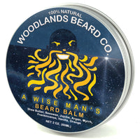 A Wise Man’s Beard Balm – Timeless Aroma of Frankincense and Myrrh Scented Gold Christmas Blend